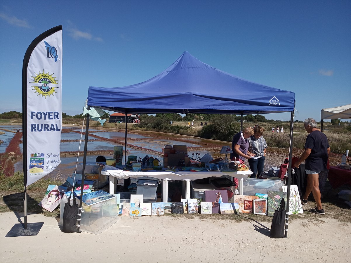 Stand atelier créatif Port des Salines 2019