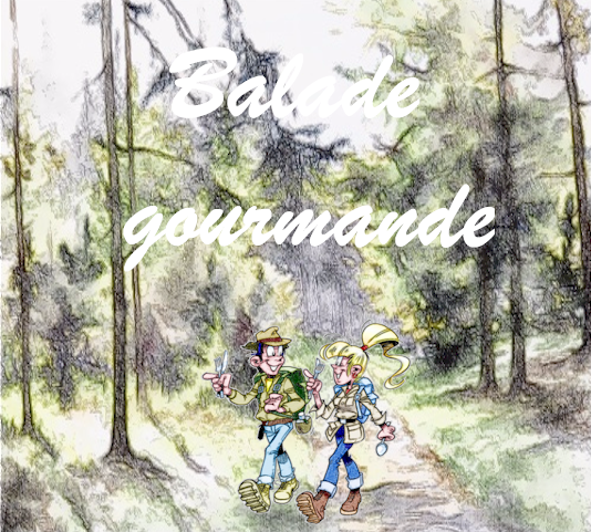 Logo balade gourmande