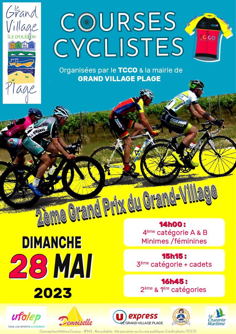 ffiche course cycliste 28 mai