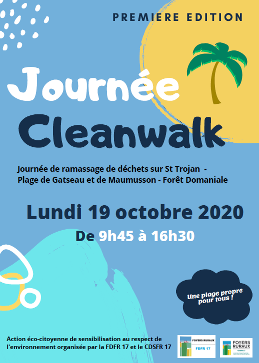 Affiche Cleanwalk 2020