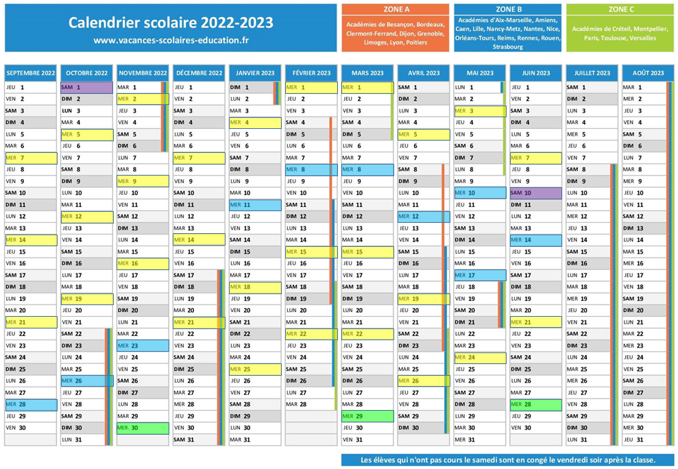 Image calendrier sorties 2023
