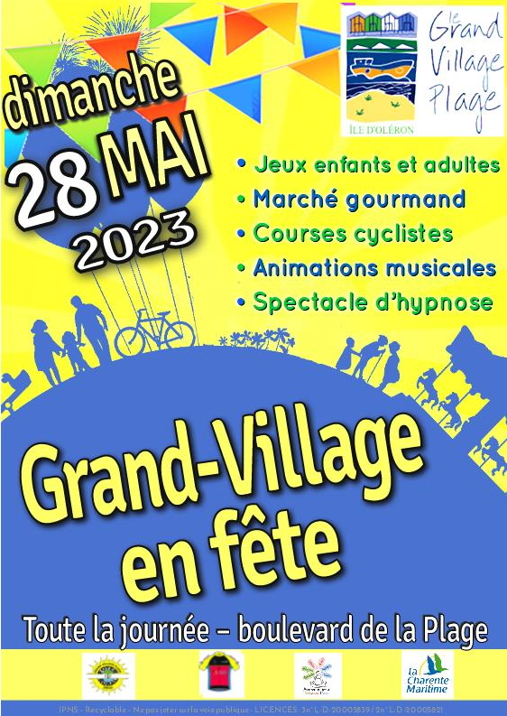 Affiche Grand Village en fête