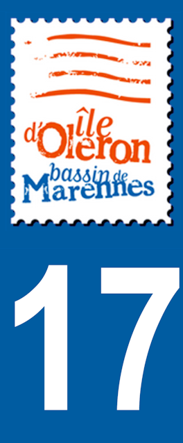 Plaque immatriculation Marennes Oléron