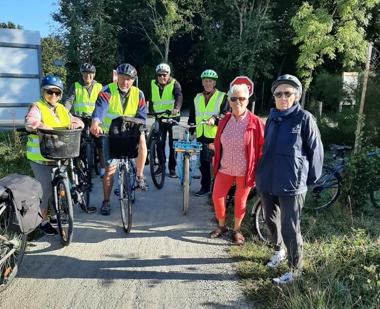 Première balade vélo détente